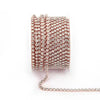 ss8-Pink-Clear Crystal-Rhinestone Banding
